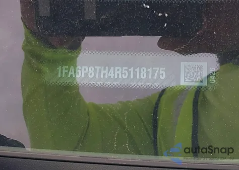 2024 Ford Mustang Ecoboost Fastback из США, поврежденный, VIN 1FA6P8TH4R5118175